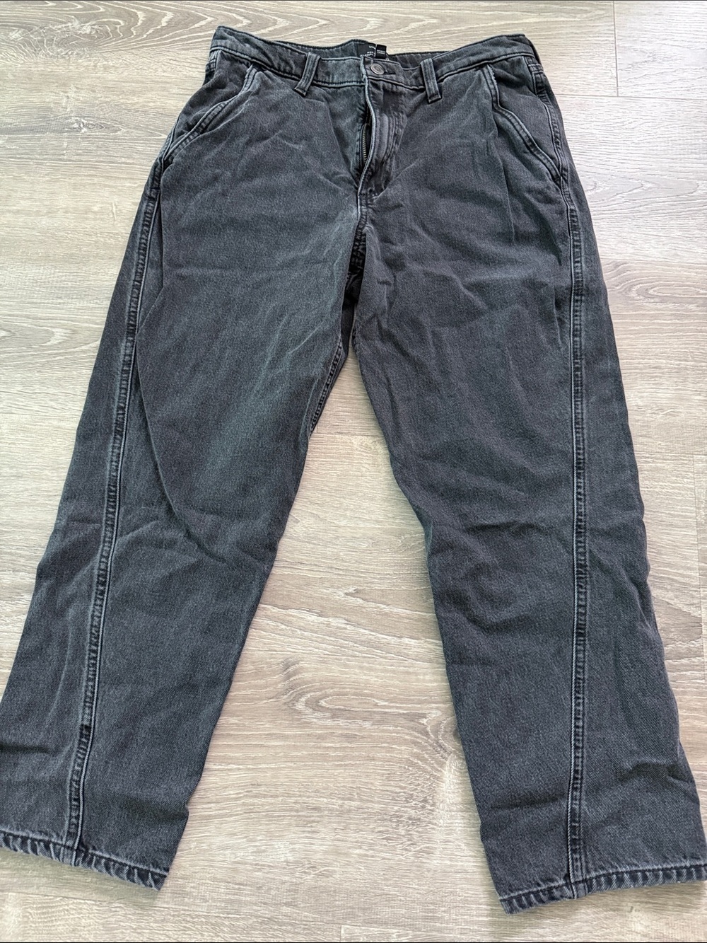 Banana Republic high rise barrel leg jeans